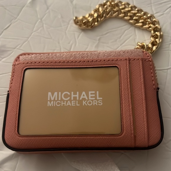 Leather Chain Card Case - Picture 3 of 5